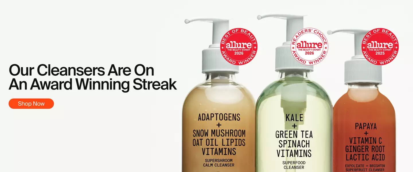 Our Cleansers Are On An Award Winning Streak