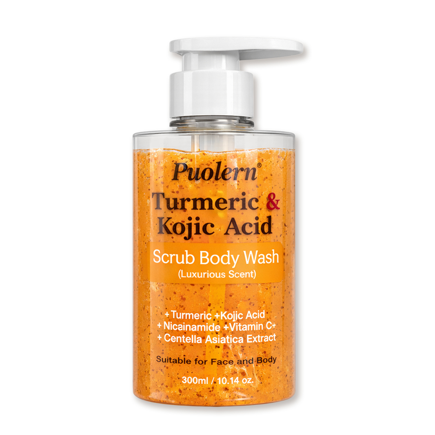 Turmeric & Kojic Acid Scrub Body Wash 300ml / 10.14 fl. Oz